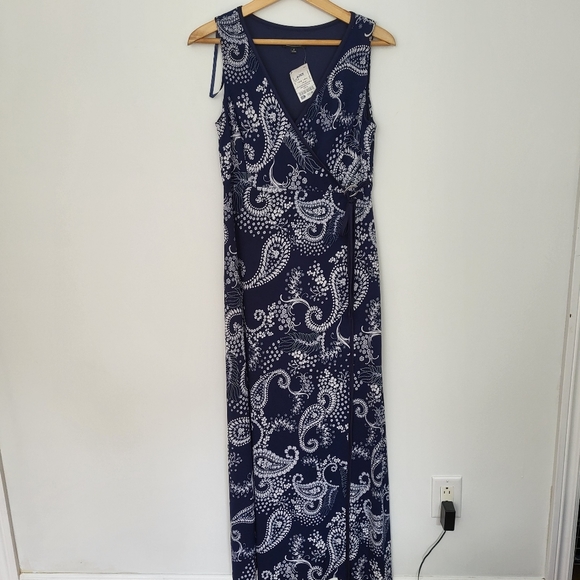 Floral Paisley Maxi Dress NWT - Picture 2 of 7